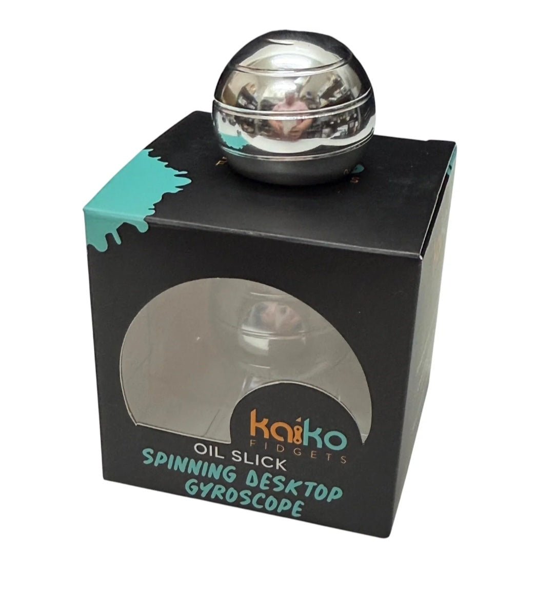 COMING SOON - GYROSCOPE - Spinning Desktop Fidget 70gm - Holey Coley