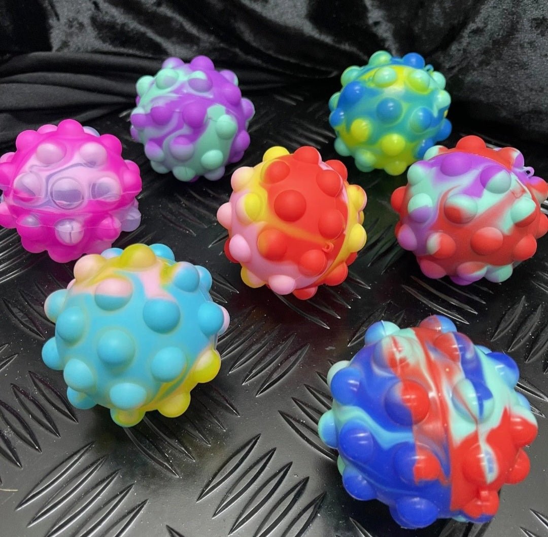 COMING SOON - Pop It Squishy Bubble Ball Fidget - Holey Coley