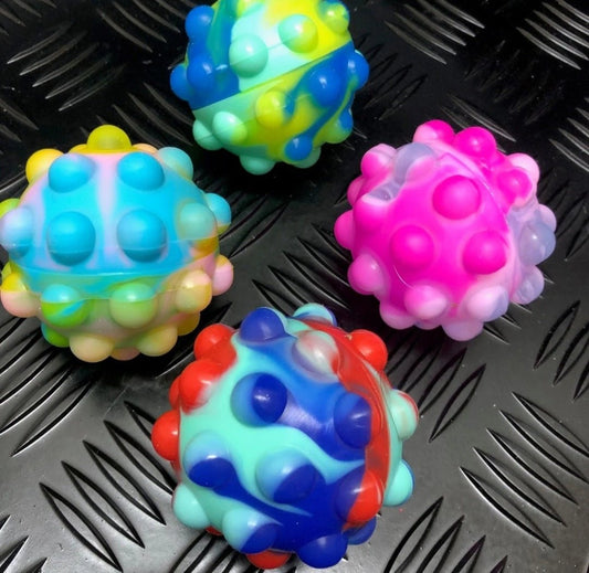 COMING SOON - Pop It Squishy Bubble Ball Fidget - Holey Coley