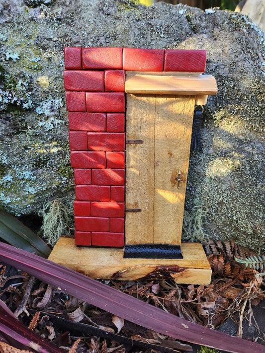 Wonder Door - Rustic Brick - holeycoley.nz